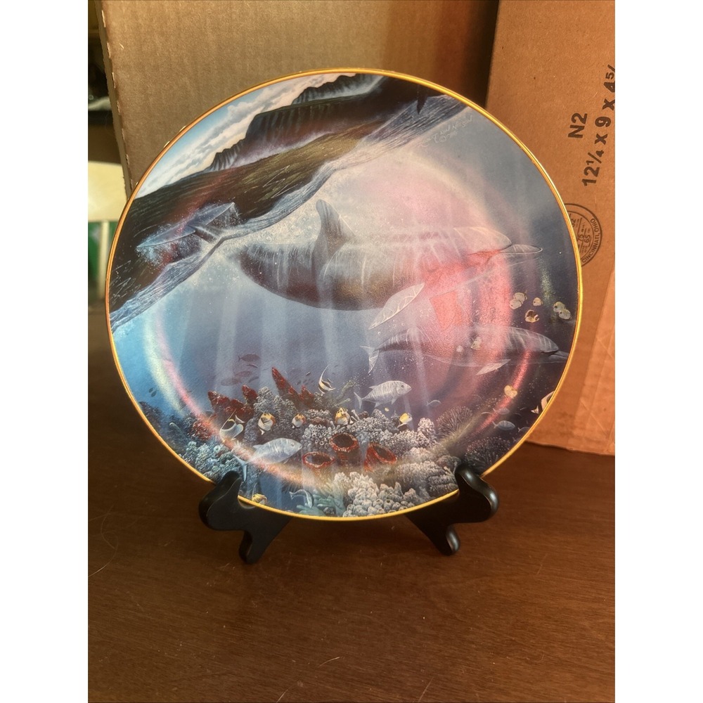 Lahaina‎ Seaflight Robert Lyn Nelson The Danbury Mint Underwater Paradise Plate